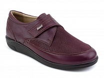 231161 Сурсил-Орто (Sursil-Ortho), туфли для взрослых, кожа, стрейч, бордовый, полнота 5 в Тюмени