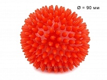 L0109 Ортосила Мяч массажный, красный, диаметр 90 мм в Тюмени