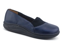 81-22-417/58С Рикосс (Ricoss) туфли для взрослых, кожа, синий, полнота 9 в Тюмени