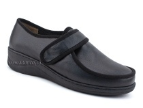 81-22-415/57 Рикосс (Ricoss) туфли для взрослых, кожа, черный, полнота 9 в Тюмени