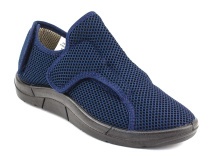 010ПБ-Ж-Т4 С  (77202-33386) Алми (Almi), туфли для взрослых, текстиль, синий в Тюмени