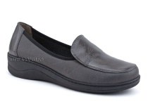 84-51И-22-402/30 Рикосс (Ricoss) туфли для взрослых, кожа, серый, полнота 9 в Тюмени