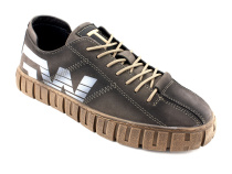 Туфли для взрослых Еврослед (Evrosled) 1-25-2, натуральный нубук, темно-серый в Тюмени